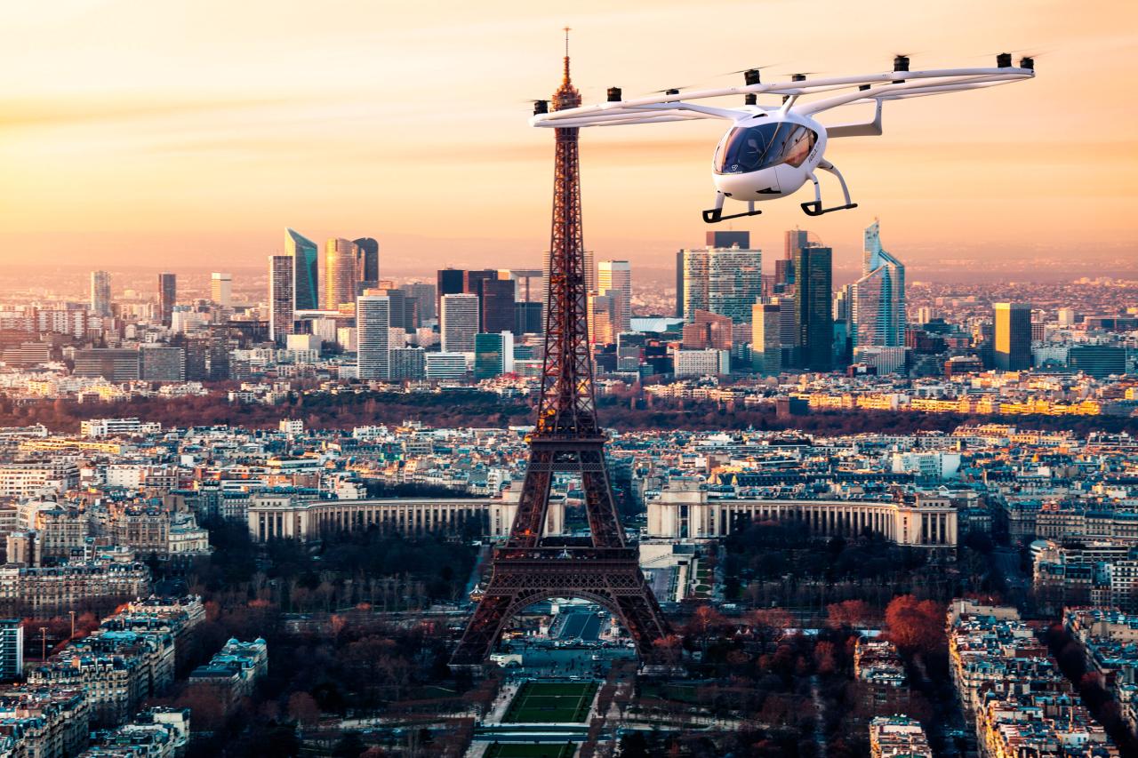 Drone in paris